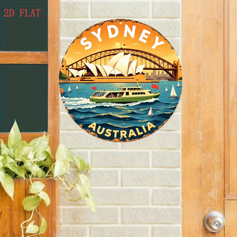 2D Metal Sign Sydney Australia - Home Bar Sydney 评论和价格