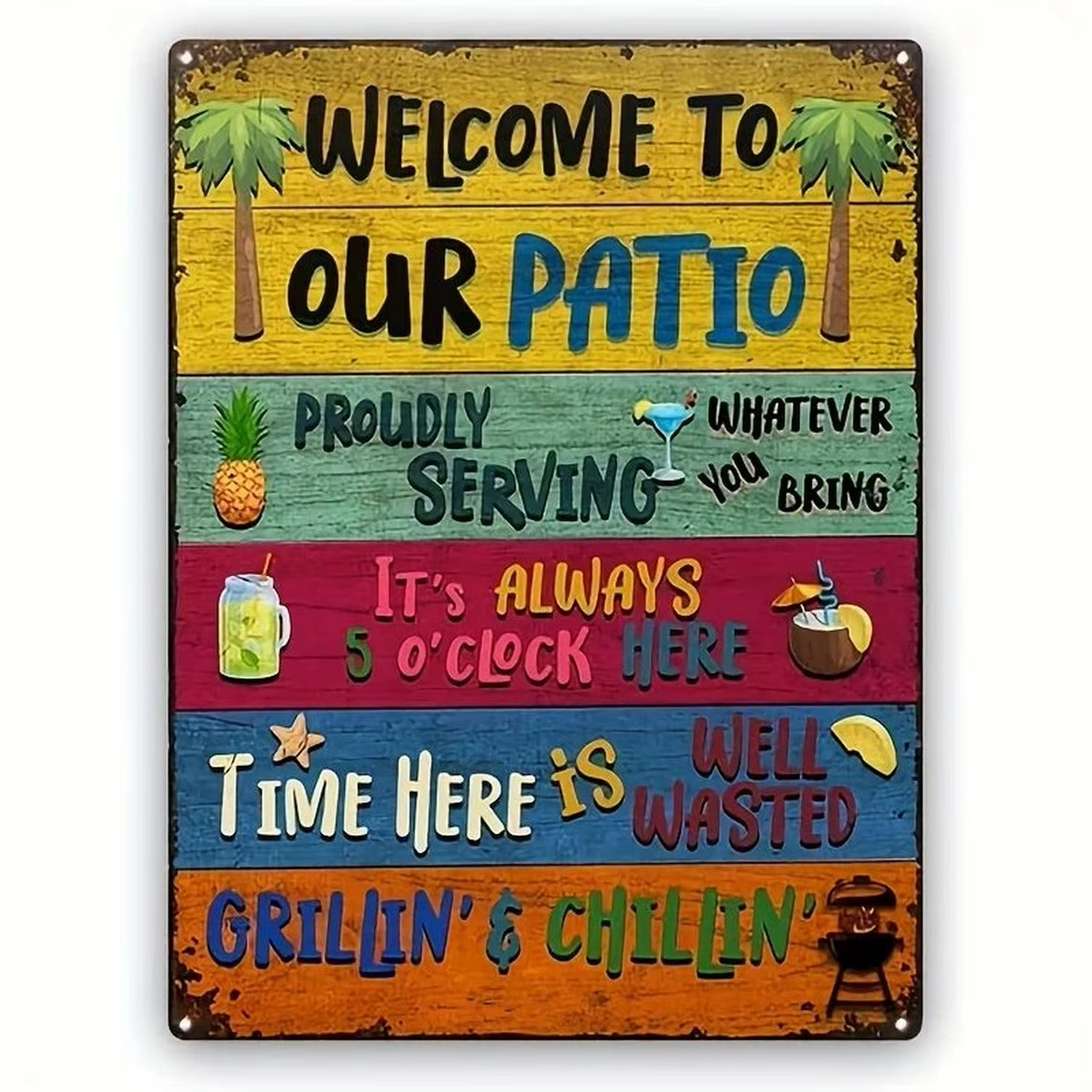 Quotes Plaque Metal Tin Signs  - Home Bar Signs 评论和价格