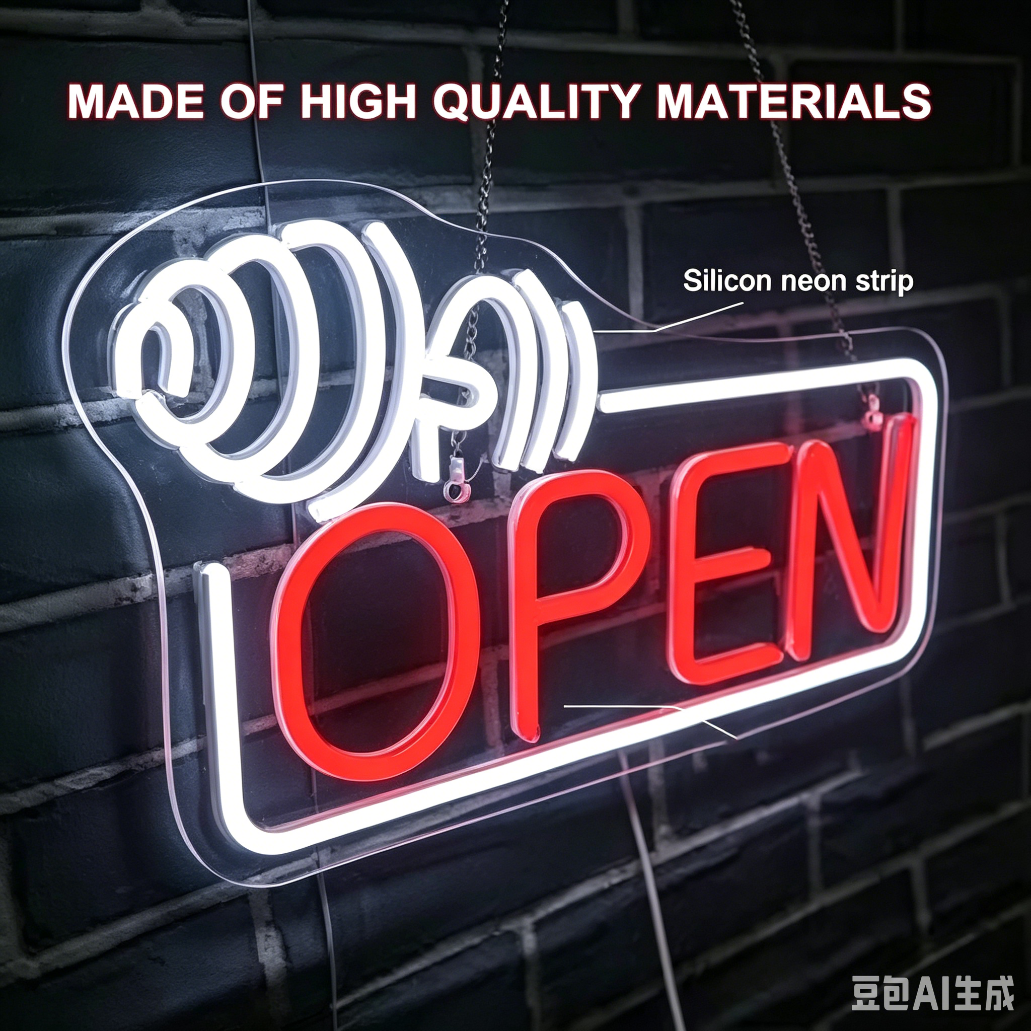 LED Neon Music Word Sign Color - Home Bar Word 评论和价格