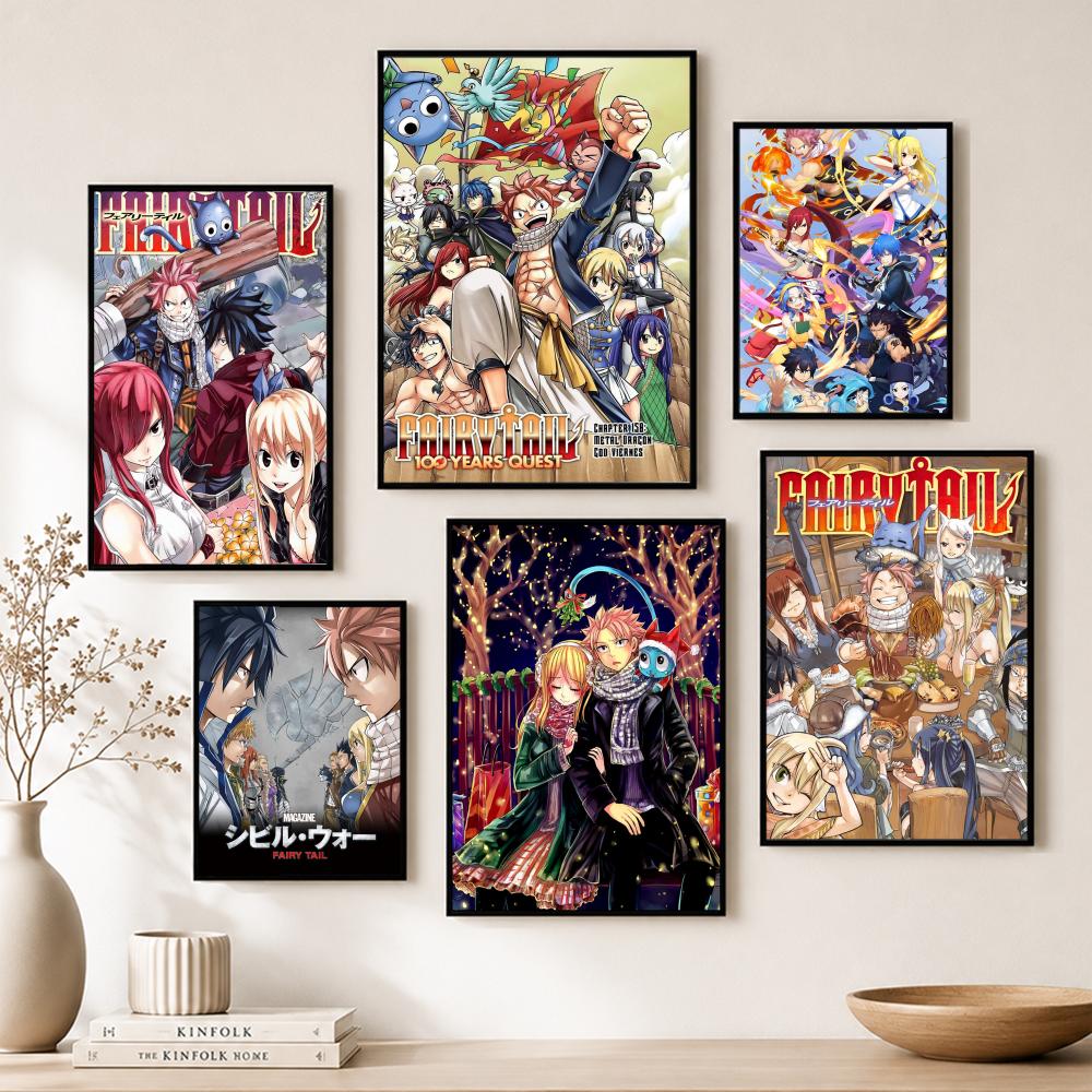 Shonen Fairy Tail Poster Paper - Home Bar And Theater 评论和价格