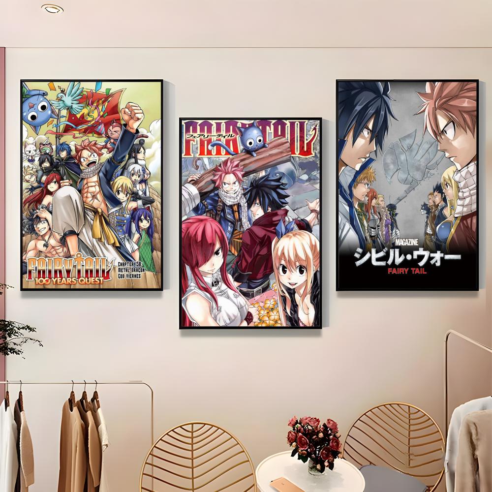 Shonen Fairy Tail Poster Paper - Home Bar And Theater 评论和价格