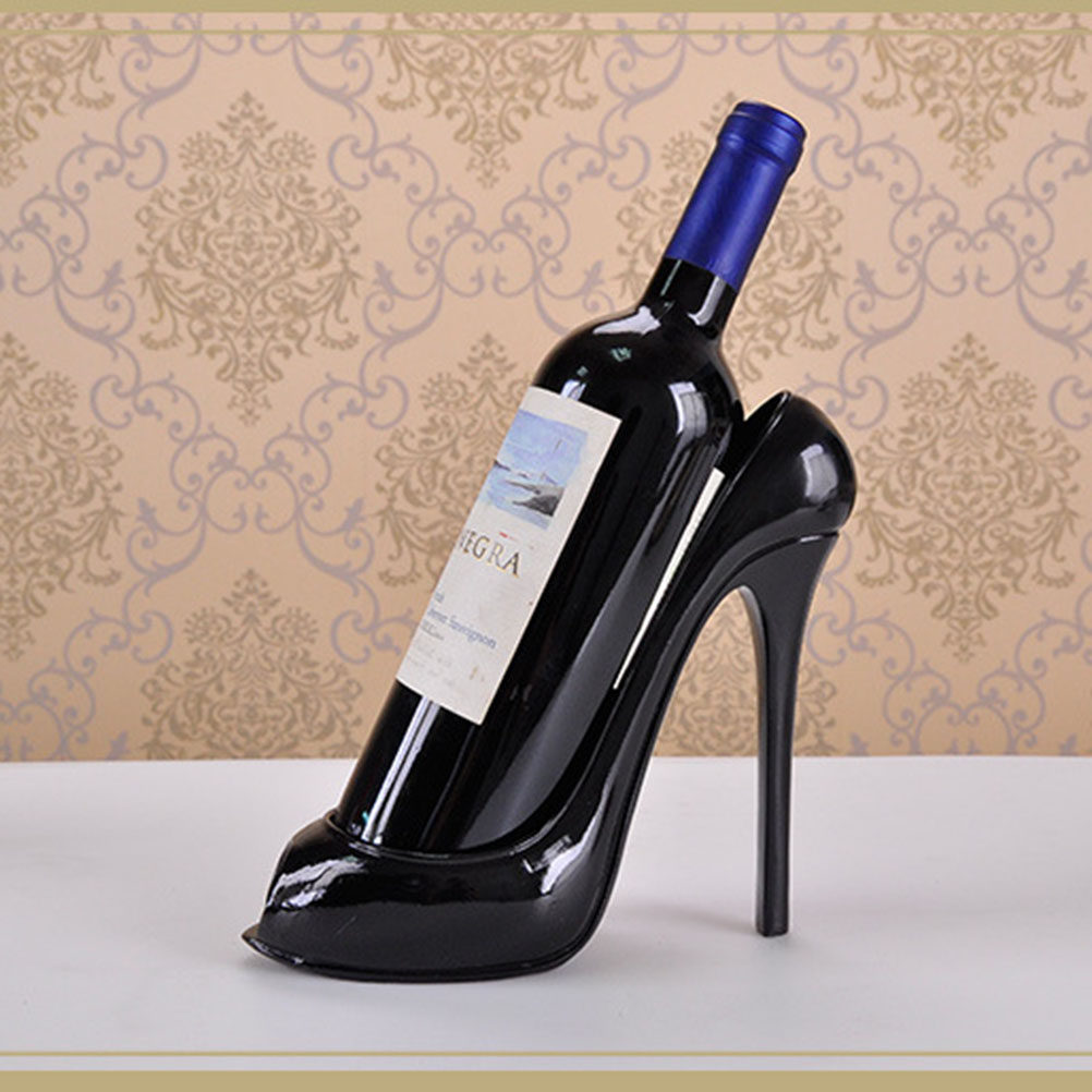 High Heel Shoe Wine Bottle Hol - Home Bar Stand 评论和价格