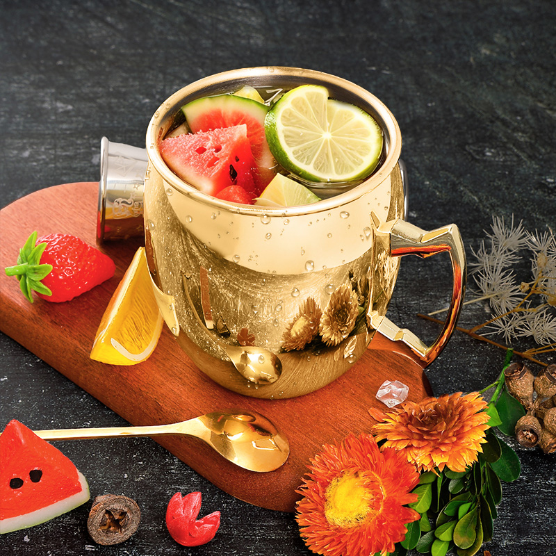 Moscow Mule Stainless Steel Mu - Mule Copper Mug 评论和价格