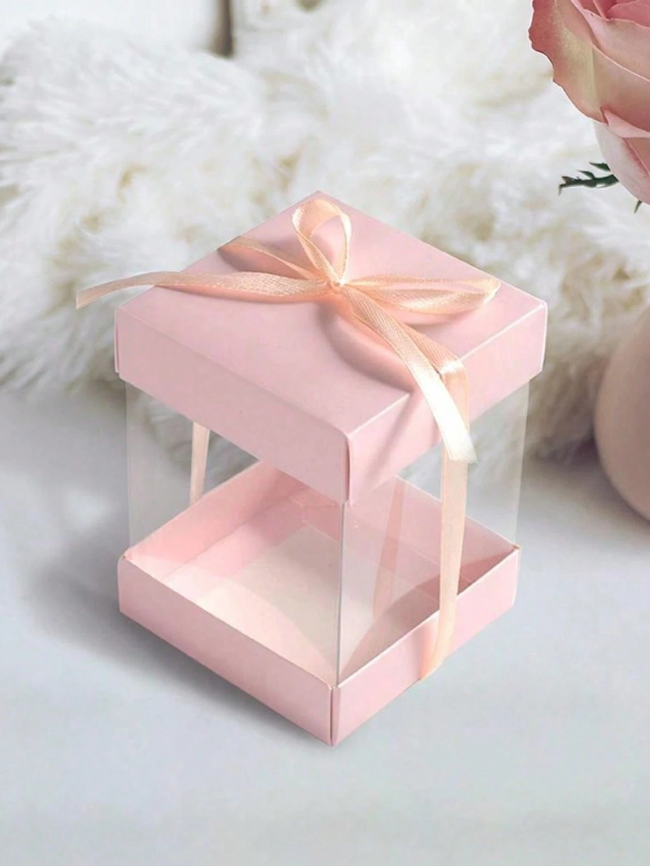 10PCS Clear PET Gift Boxes wit - Bar Cart Gold 评论和价格